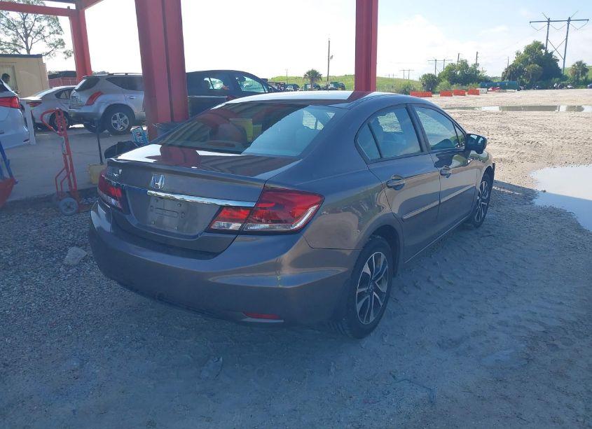 Photo 4 of 2014 Honda Civic EX (VIN 19XFB2F87EE035047)