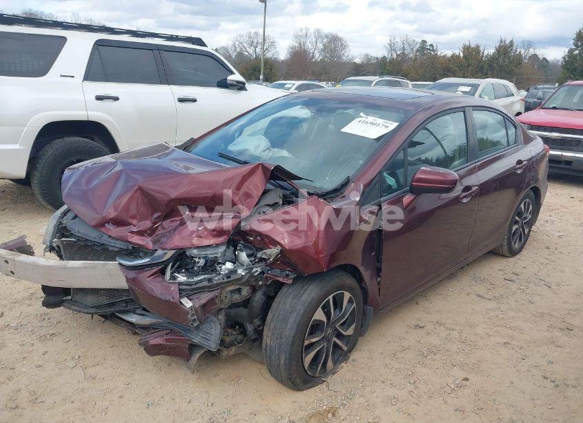 Photo 2 of 2014 Honda Civic EX (VIN 19XFB2F87EE041172)