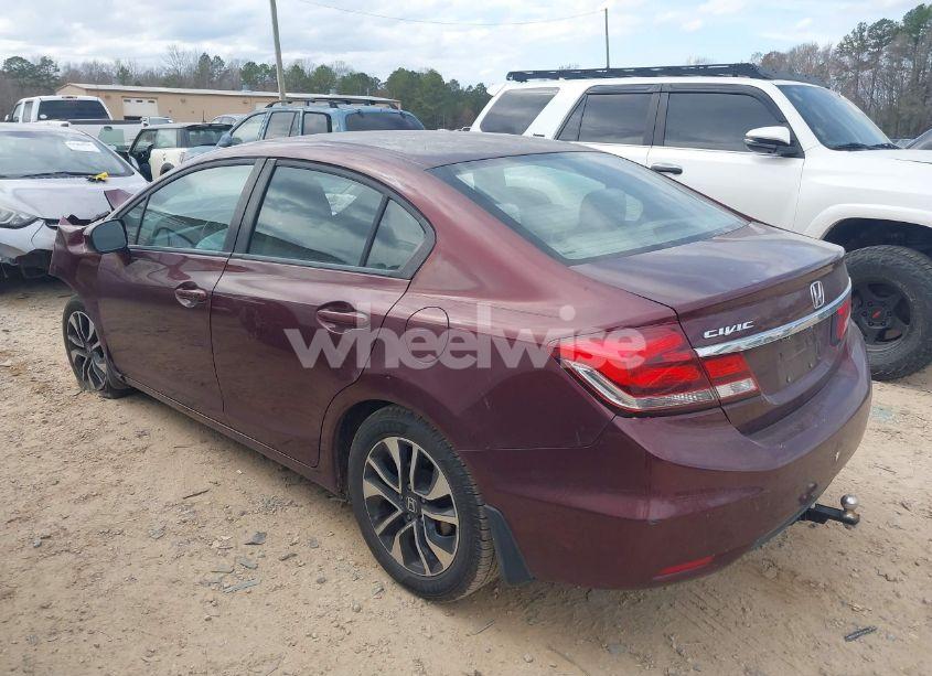 Photo 3 of 2014 Honda Civic EX (VIN 19XFB2F87EE041172)