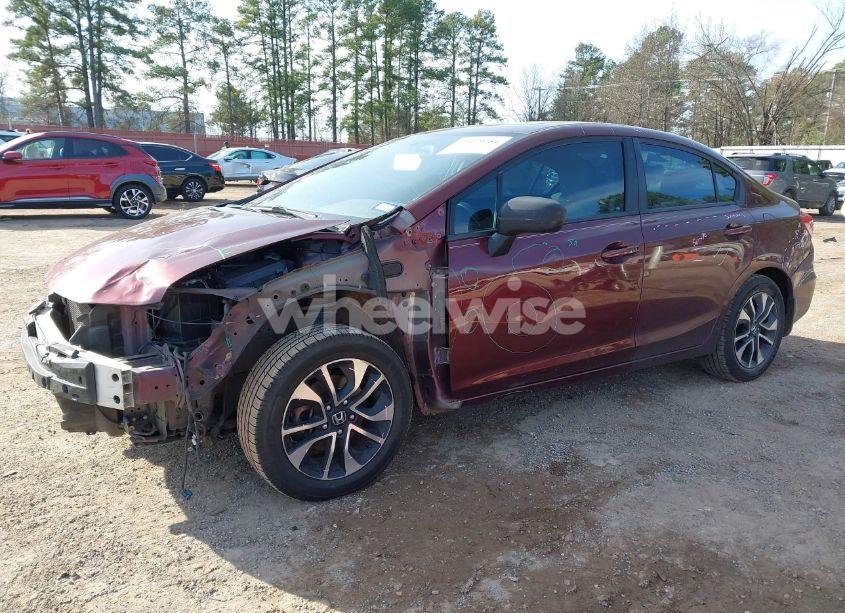 Photo 2 of 2014 Honda Civic EX (VIN 19XFB2F87EE066525)
