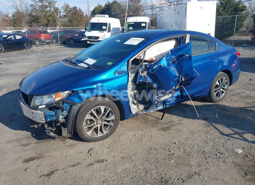 Photo 2 of 2014 Honda Civic EX (VIN 19XFB2F87EE077072)