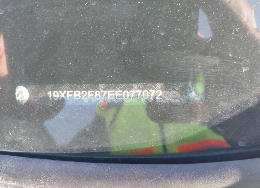 Photo 9 of 2014 Honda Civic EX (VIN 19XFB2F87EE077072)