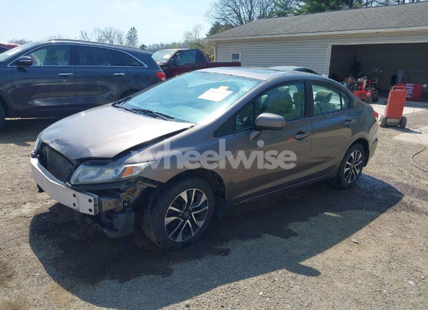 Photo 2 of 2014 Honda Civic EX (VIN 19XFB2F87EE082739)