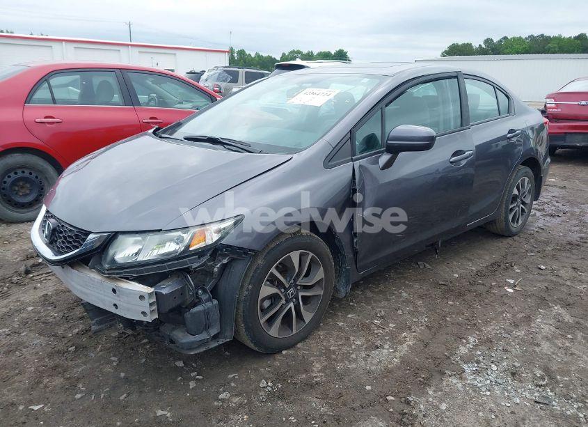 Photo 2 of 2015 Honda Civic EX (VIN 19XFB2F87FE021330)