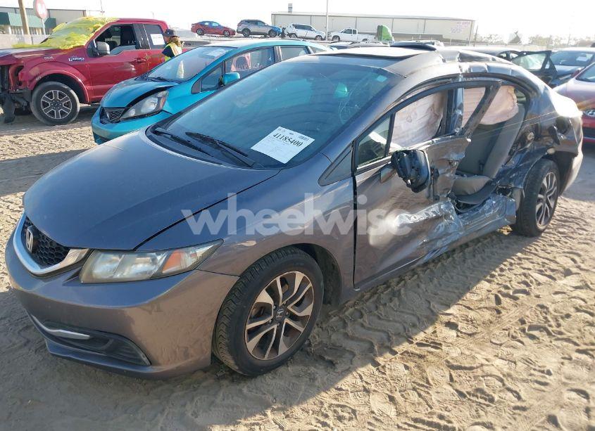 Photo 2 of 2015 Honda Civic EX (VIN 19XFB2F87FE075016)