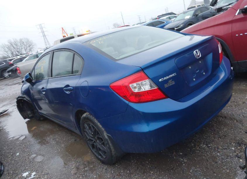 Photo 3 of 2012 Honda Civic EX (VIN 19XFB2F88CE001289)