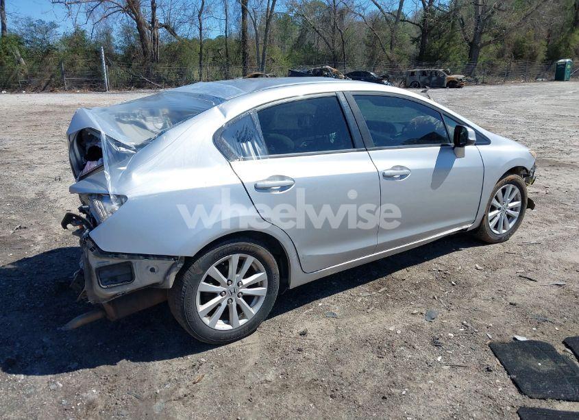 Photo 4 of 2012 Honda Civic EX (VIN 19XFB2F88CE021929)