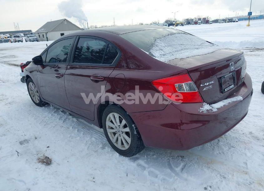 Photo 3 of 2012 Honda Civic EX (VIN 19XFB2F88CE048421)