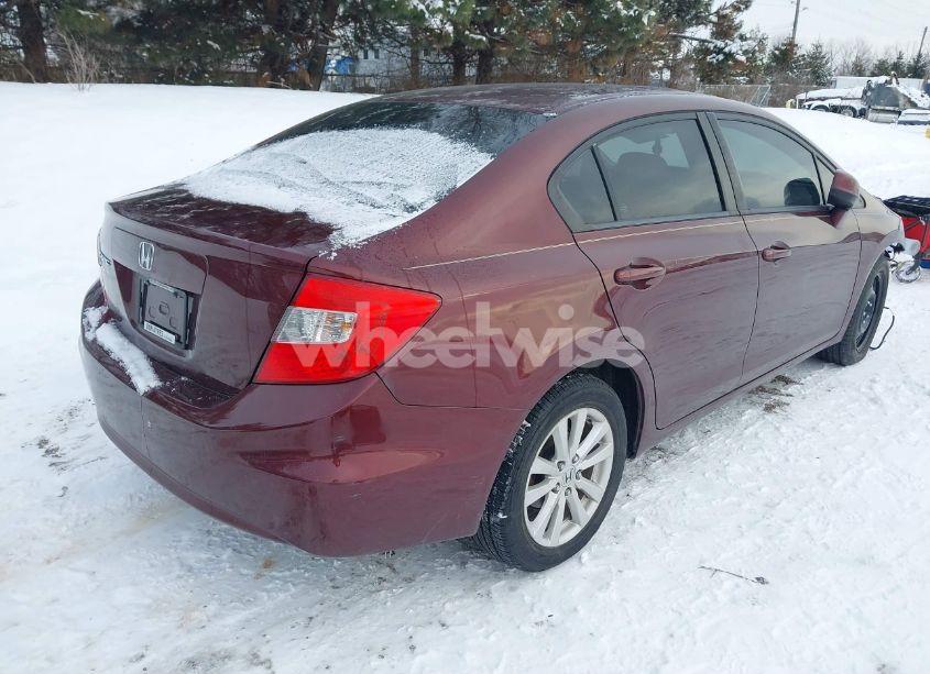 Photo 4 of 2012 Honda Civic EX (VIN 19XFB2F88CE048421)