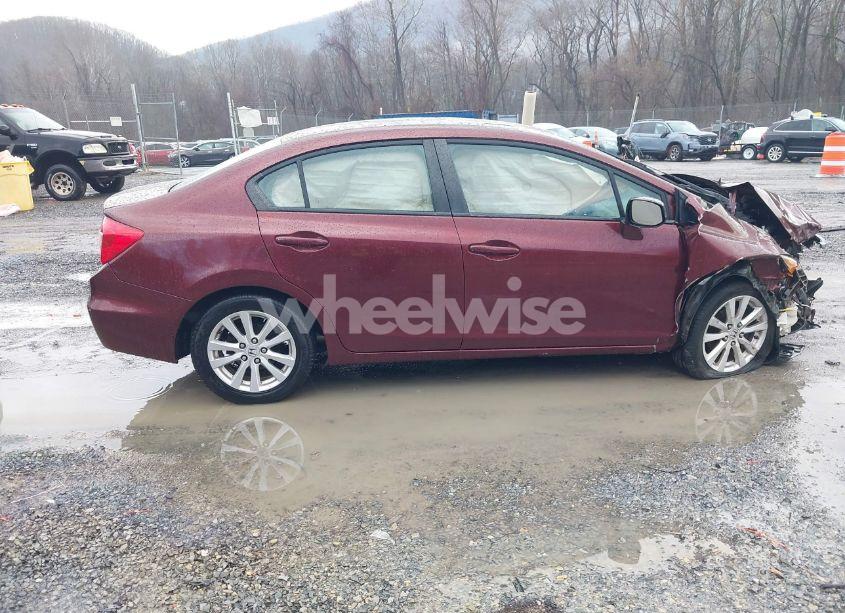 Photo 13 of 2012 Honda Civic EX (VIN 19XFB2F88CE358536)