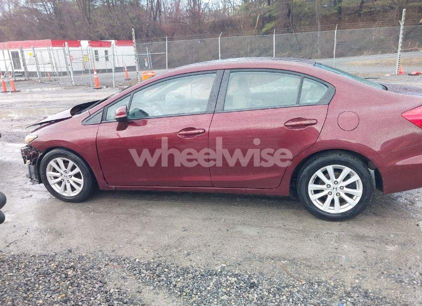 Photo 14 of 2012 Honda Civic EX (VIN 19XFB2F88CE358536)