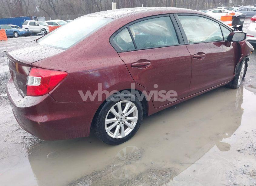 Photo 4 of 2012 Honda Civic EX (VIN 19XFB2F88CE358536)