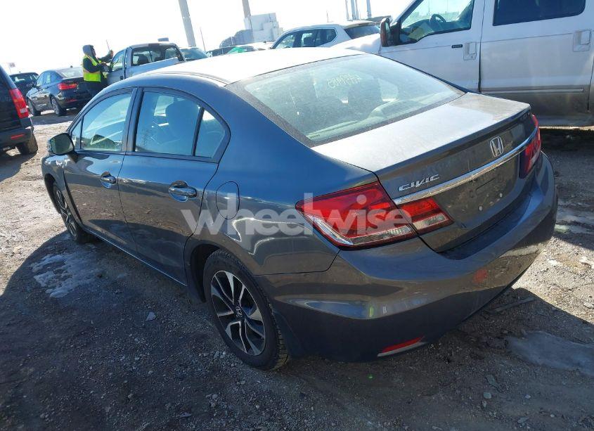 Photo 3 of 2013 Honda Civic EX (VIN 19XFB2F88DE007837)
