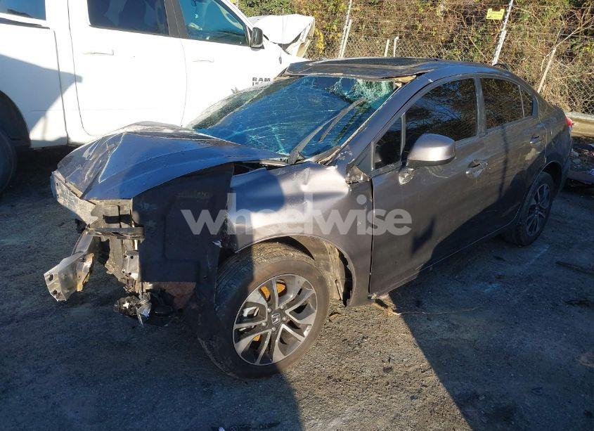 Photo 2 of 2013 Honda Civic EX (VIN 19XFB2F88DE071635)