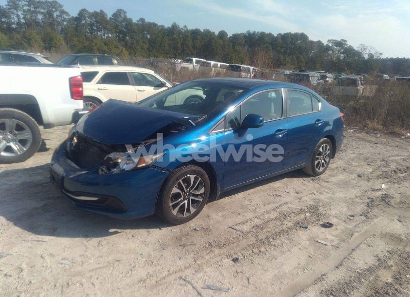Photo 2 of 2013 Honda Civic EX (VIN 19XFB2F88DE072252)