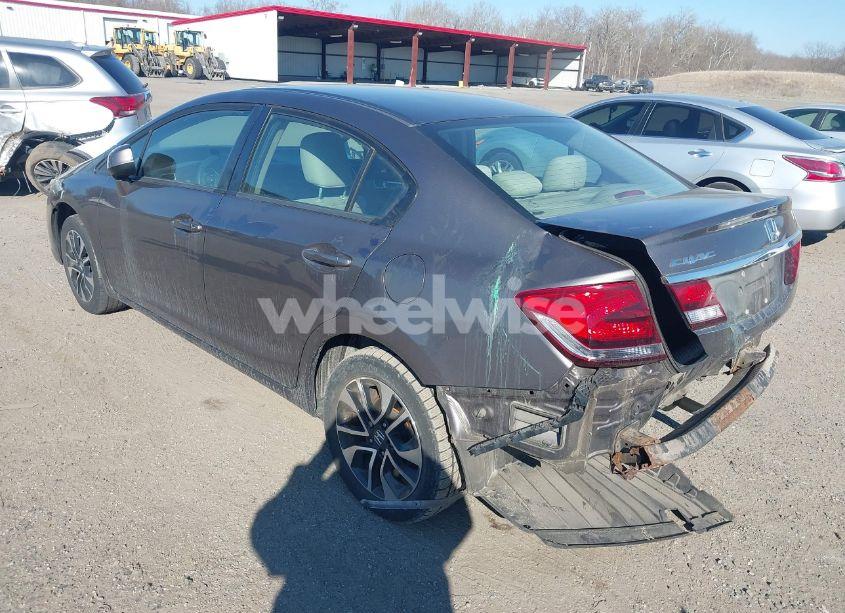 Photo 3 of 2013 Honda Civic EX (VIN 19XFB2F88DE236681)