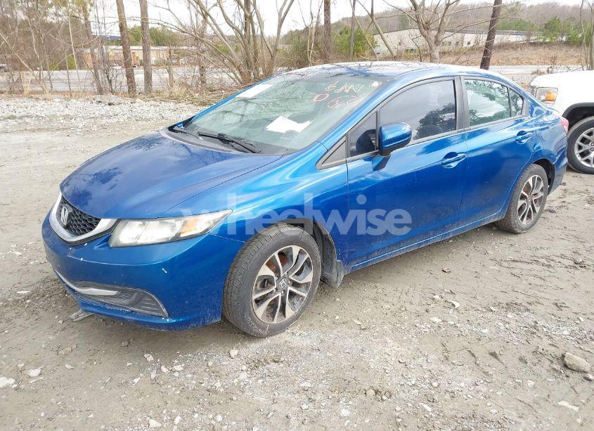 Photo 2 of 2014 Honda Civic EX (VIN 19XFB2F88EE023537)