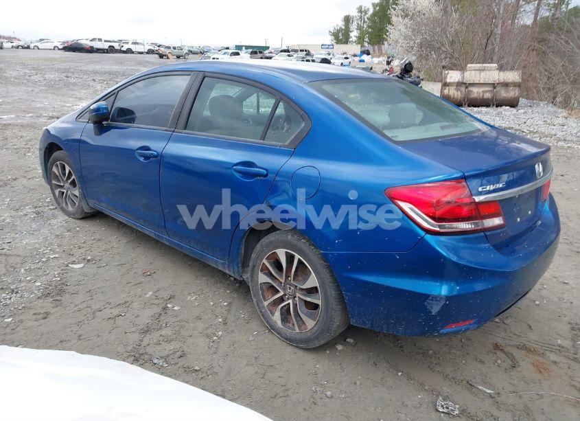 Photo 3 of 2014 Honda Civic EX (VIN 19XFB2F88EE023537)