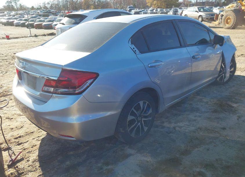 Photo 4 of 2014 Honda Civic EX (VIN 19XFB2F88EE086184)