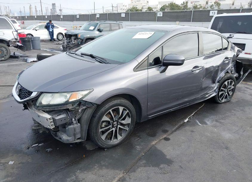 Photo 2 of 2014 Honda Civic EX (VIN 19XFB2F88EE253675)