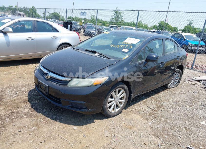 Photo 2 of 2012 Honda Civic EX (VIN 19XFB2F89CE005318)
