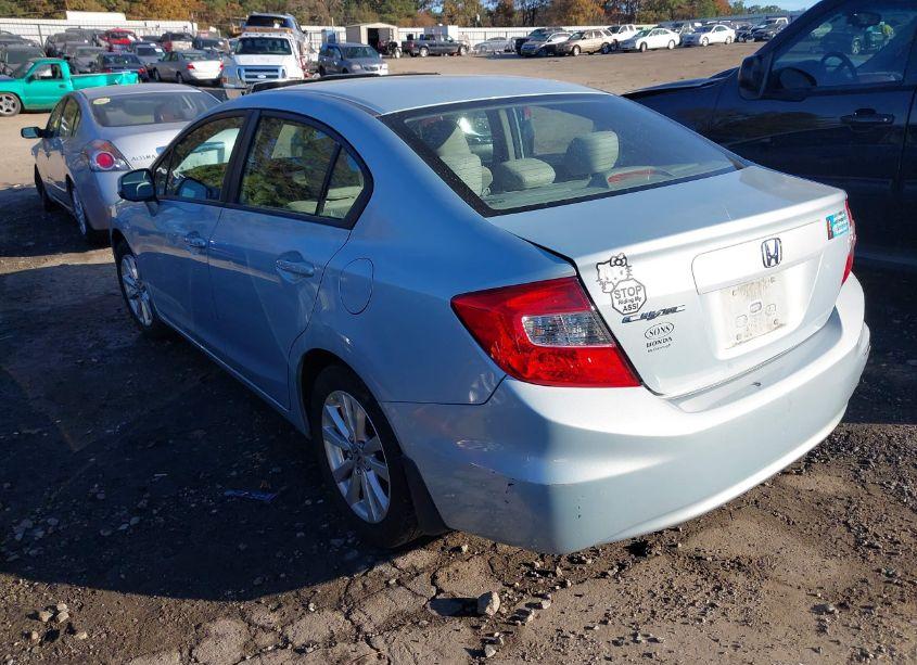 Photo 3 of 2012 Honda Civic EX (VIN 19XFB2F89CE052221)