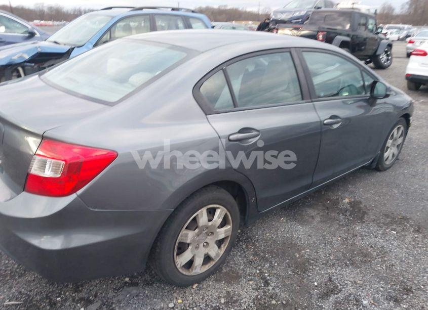 Photo 4 of 2012 Honda Civic EX (VIN 19XFB2F89CE103281)