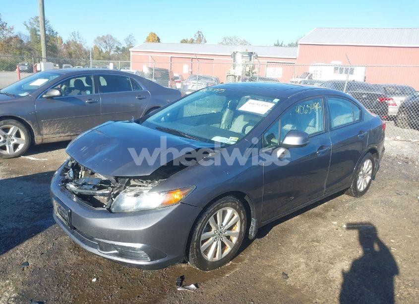 Photo 2 of 2012 Honda Civic EX (VIN 19XFB2F89CE312505)