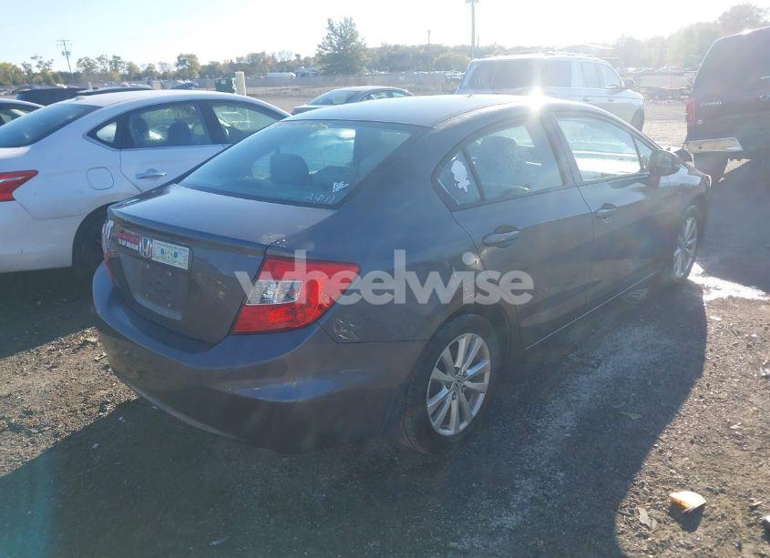 Photo 4 of 2012 Honda Civic EX (VIN 19XFB2F89CE312505)