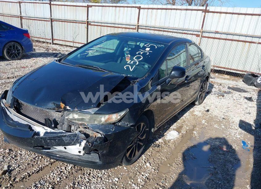 Photo 2 of 2013 Honda Civic EX (VIN 19XFB2F89DE250315)