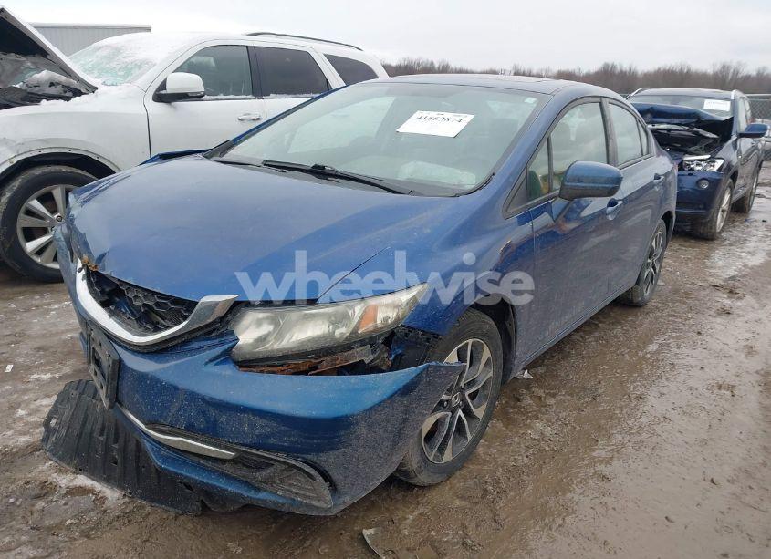 Photo 2 of 2014 Honda Civic EX (VIN 19XFB2F89EE027614)