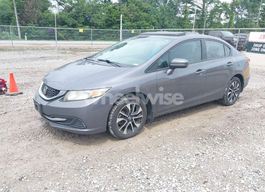 Photo 2 of 2014 Honda Civic EX (VIN 19XFB2F89EE057230)