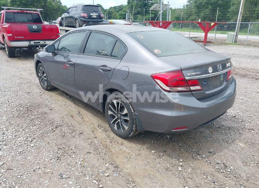 Photo 3 of 2014 Honda Civic EX (VIN 19XFB2F89EE057230)