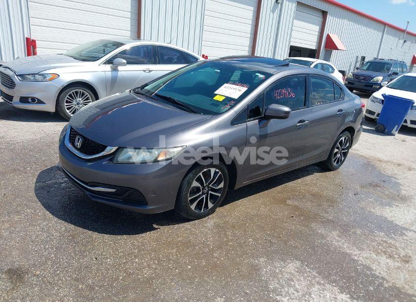 Photo 2 of 2014 Honda Civic EX (VIN 19XFB2F89EE066848)