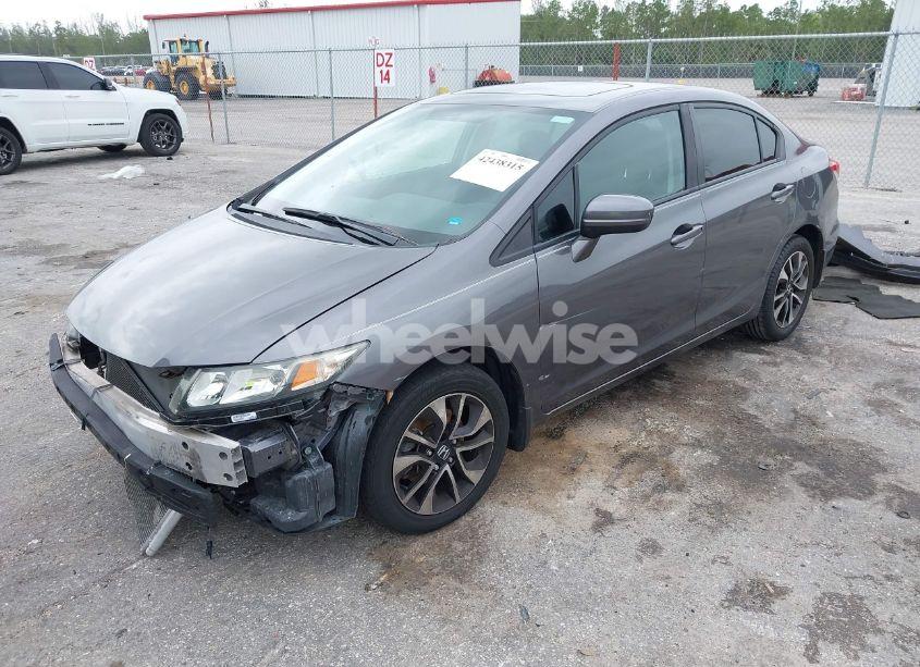 Photo 2 of 2014 Honda Civic EX (VIN 19XFB2F89EE072701)