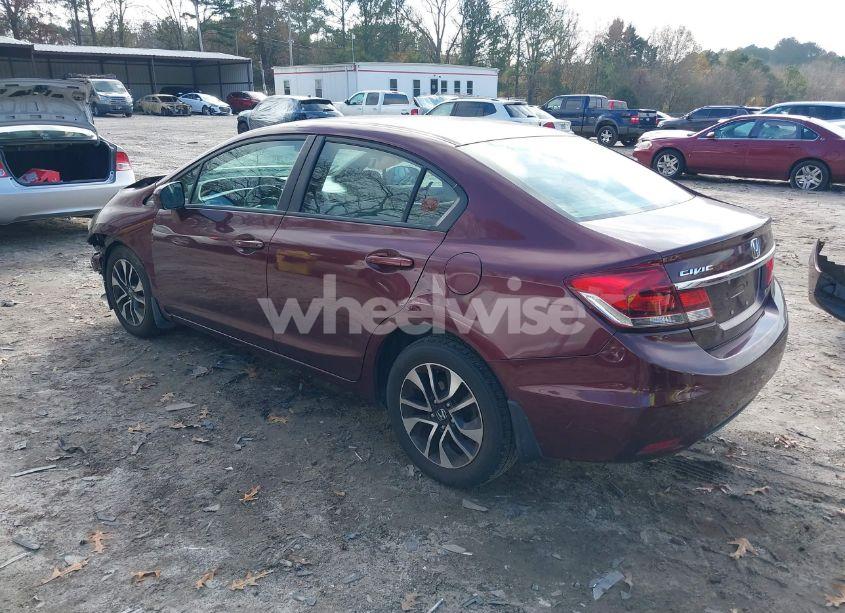 Photo 3 of 2014 Honda Civic EX (VIN 19XFB2F89EE204081)