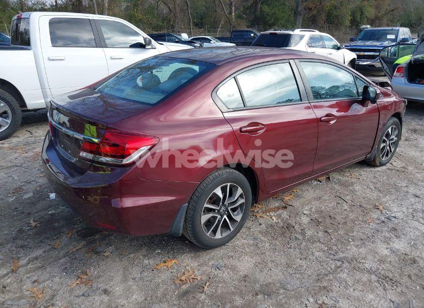 Photo 4 of 2014 Honda Civic EX (VIN 19XFB2F89EE204081)