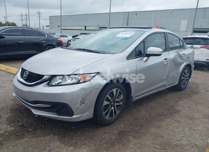 Photo 2 of 2015 Honda Civic EX (VIN 19XFB2F89FE049890)