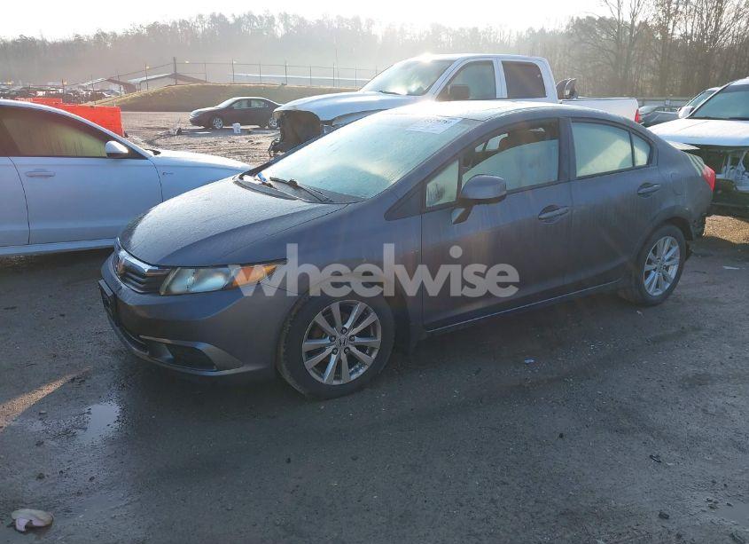 Photo 2 of 2012 Honda Civic EX (VIN 19XFB2F8XCE020507)