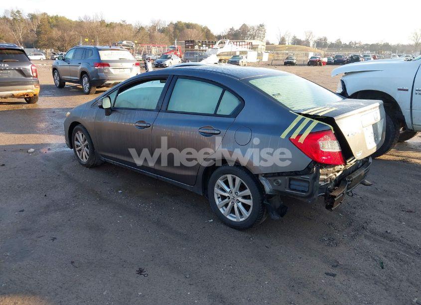 Photo 3 of 2012 Honda Civic EX (VIN 19XFB2F8XCE020507)