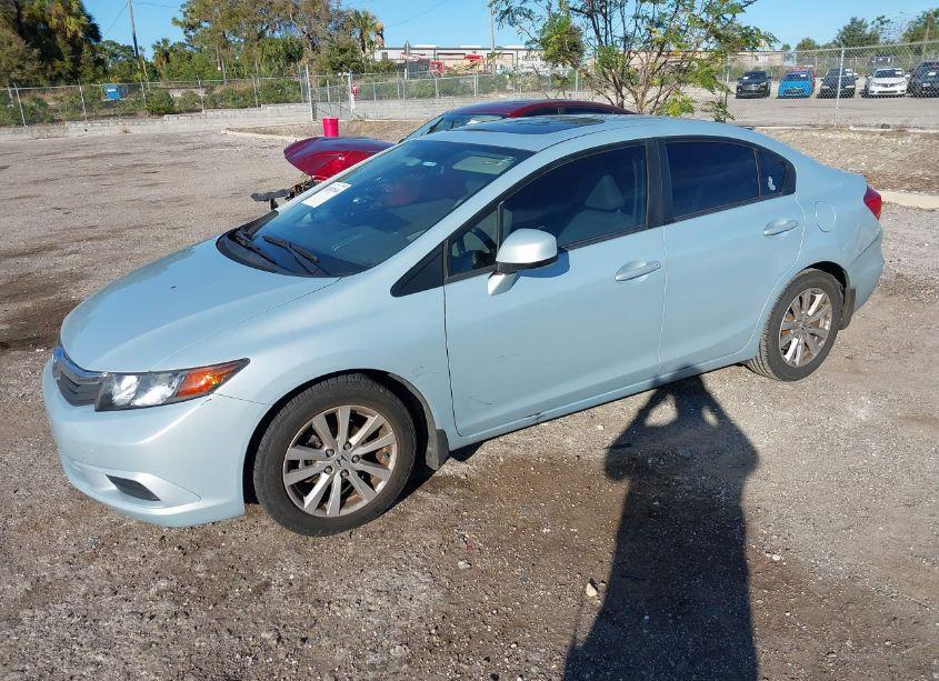 Photo 2 of 2012 Honda Civic EX (VIN 19XFB2F8XCE072171)