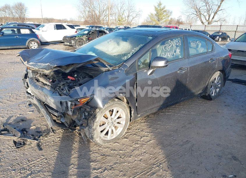 Photo 2 of 2012 Honda Civic EX (VIN 19XFB2F8XCE089732)