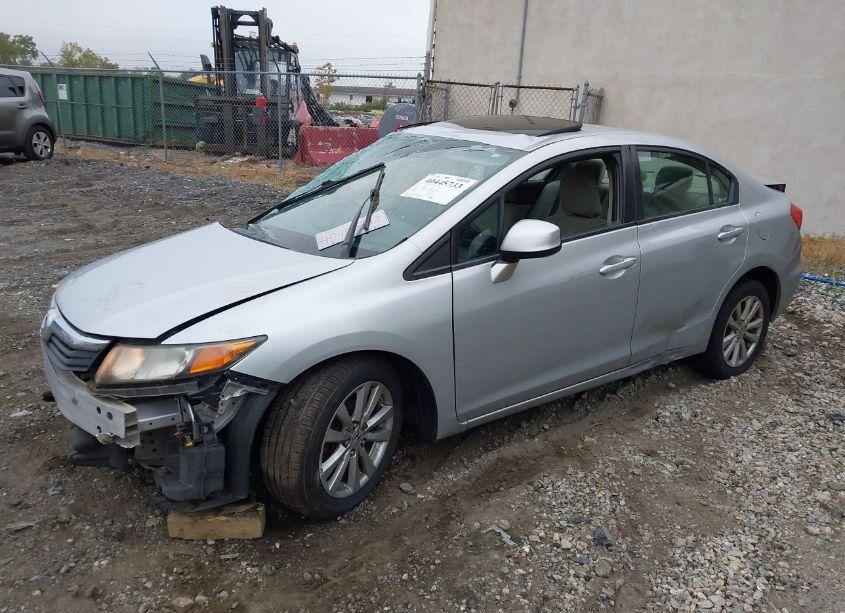 Photo 2 of 2012 Honda Civic EX (VIN 19XFB2F8XCE329703)