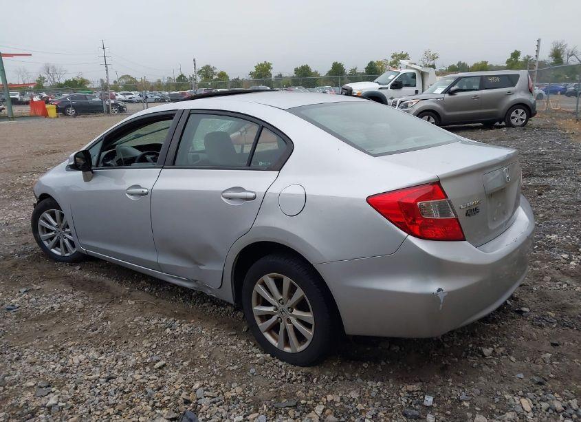 Photo 3 of 2012 Honda Civic EX (VIN 19XFB2F8XCE329703)