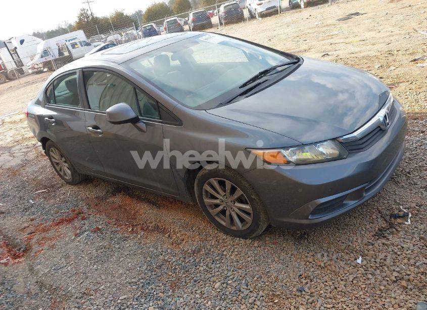 2012 Honda Civic EX (VIN 19XFB2F8XCE333508) main photo