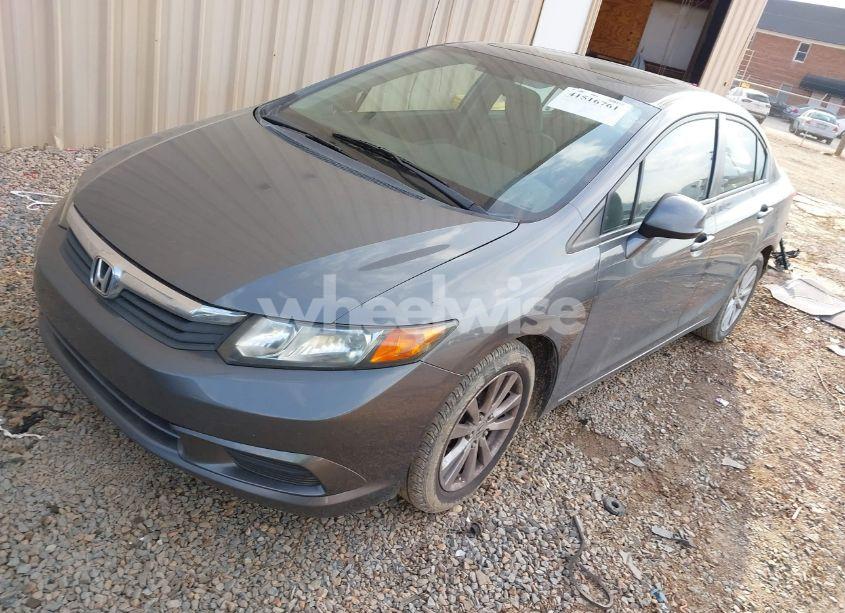 Photo 2 of 2012 Honda Civic EX (VIN 19XFB2F8XCE333508)
