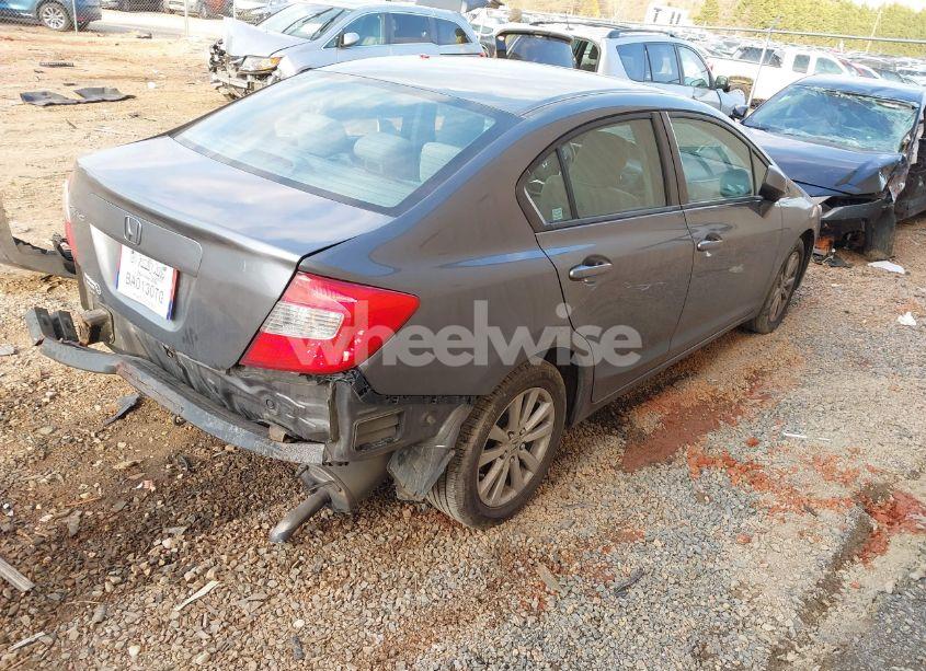 Photo 4 of 2012 Honda Civic EX (VIN 19XFB2F8XCE333508)