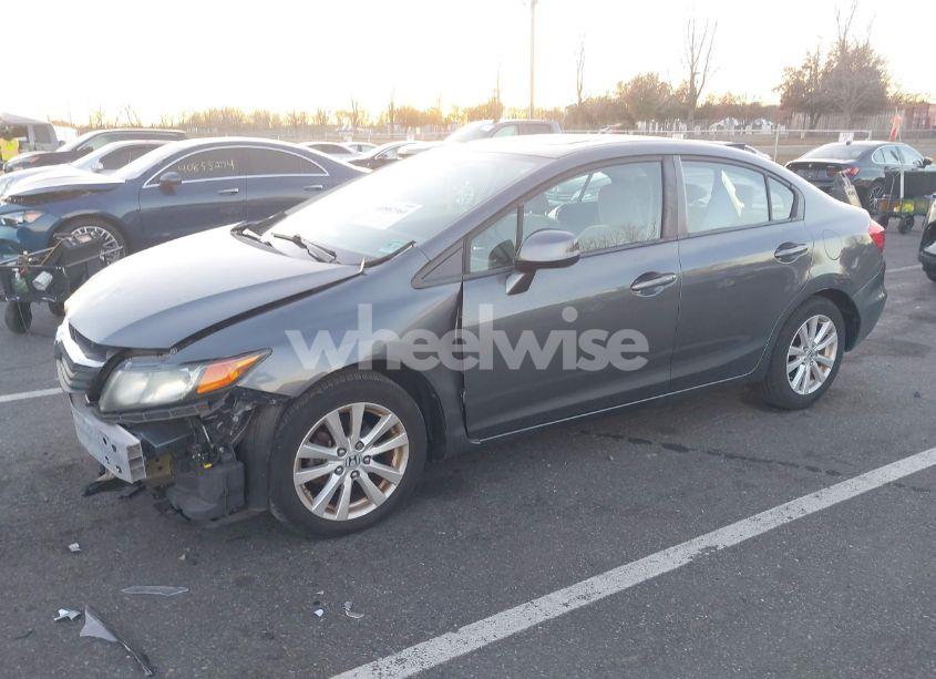 Photo 2 of 2012 Honda Civic EX (VIN 19XFB2F8XCE380313)