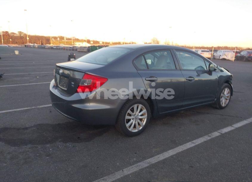 Photo 4 of 2012 Honda Civic EX (VIN 19XFB2F8XCE380313)