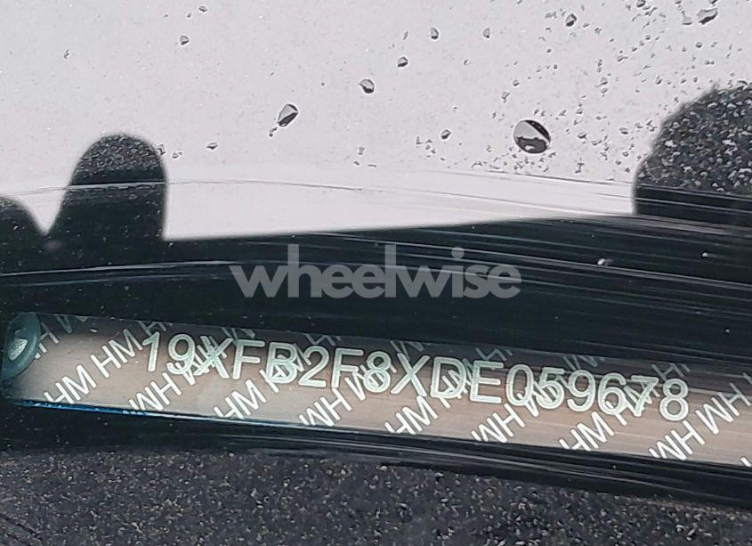 Photo 9 of 2013 Honda Civic EX (VIN 19XFB2F8XDE059678)